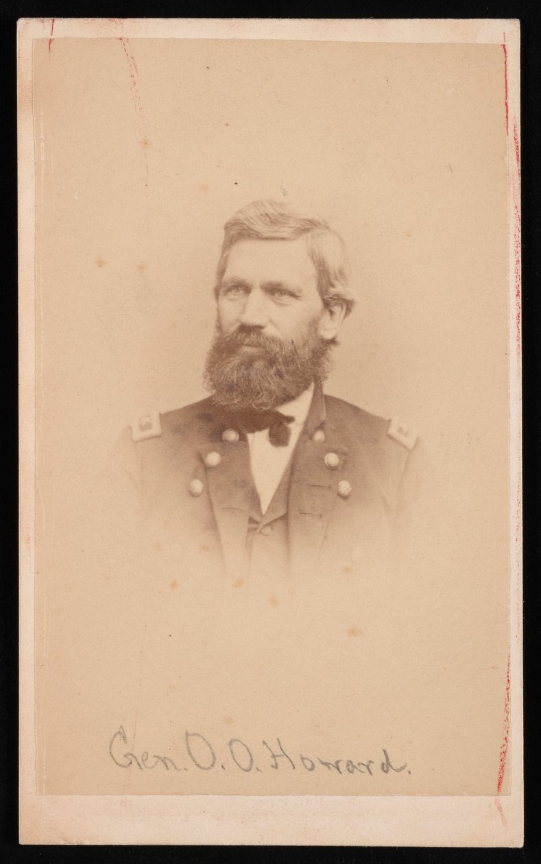 Portrait du général Oliver Otis Howard, 1860s - John Goldin