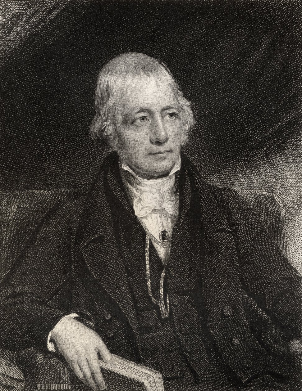 Sir Walter Scott, gravé par J. Thomson, de 