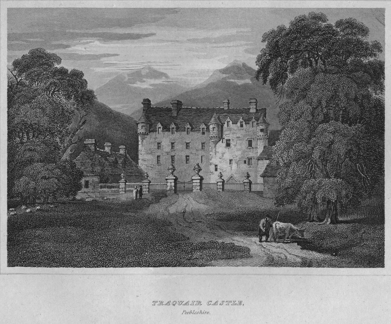 Château de Traquair, Peebleshire, 1814 - John Greig