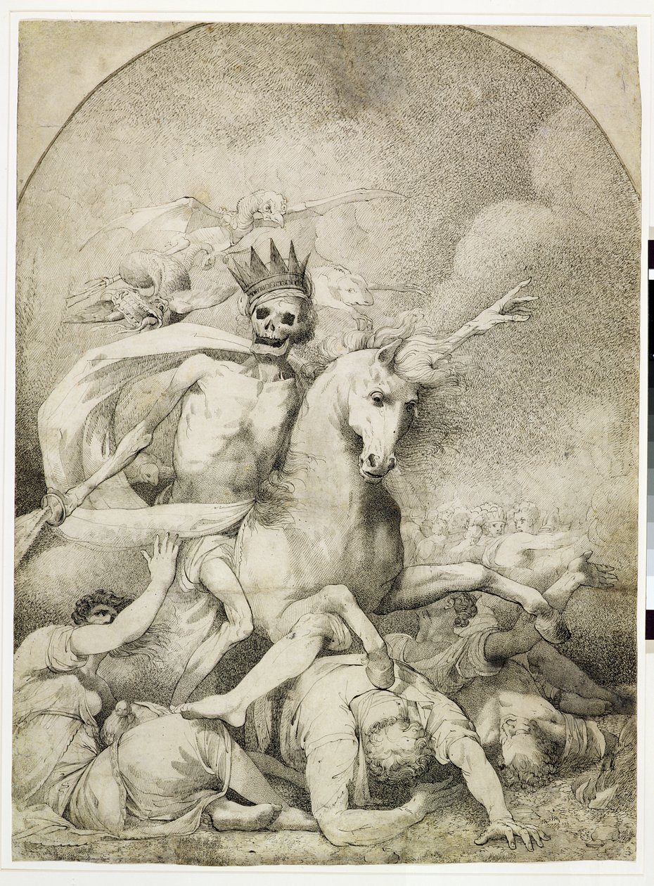 La Mort sur un cheval pâle, vers 1775 - John Hamilton Mortimer