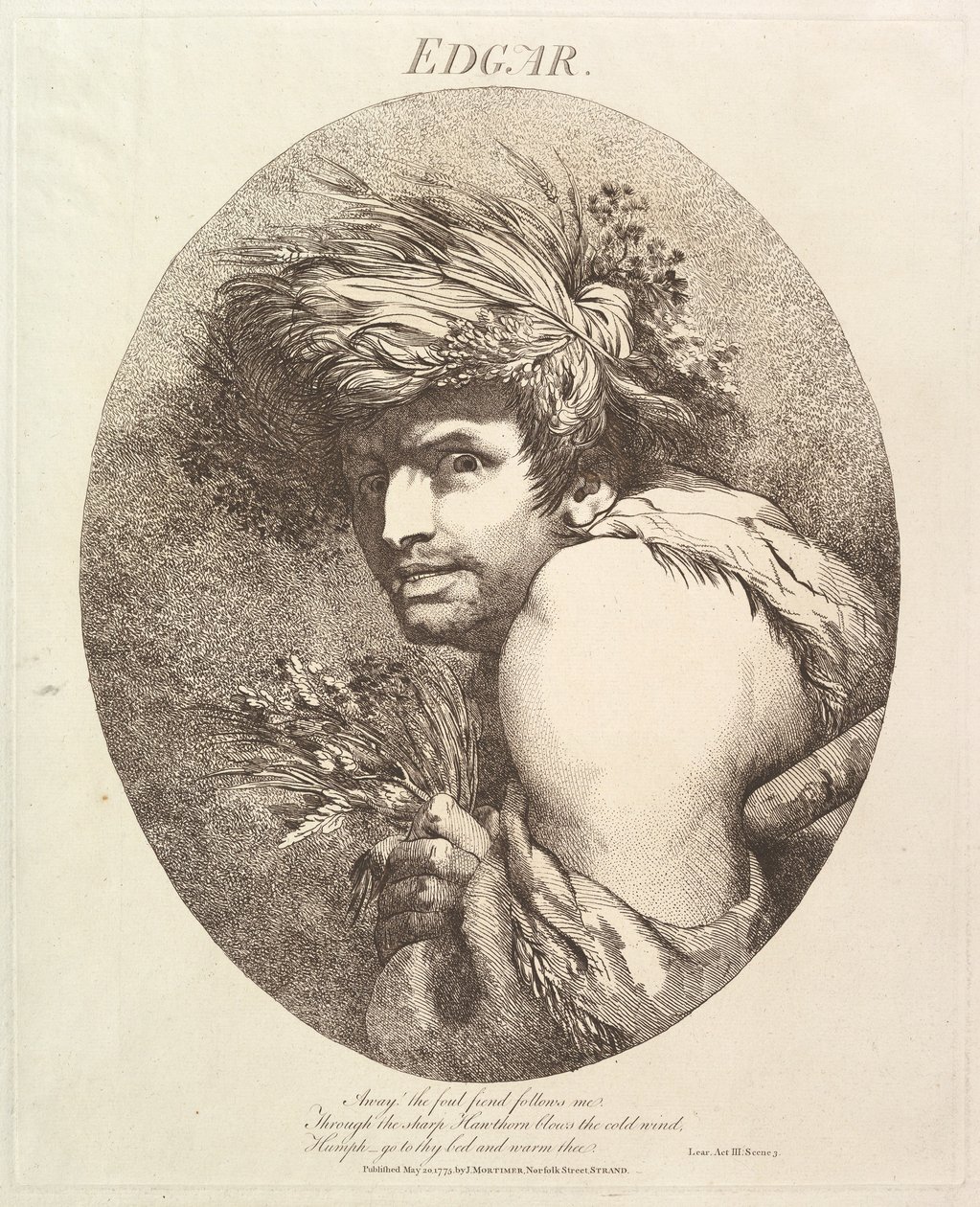 Edgar Douze personnages de Shakespeare - John Hamilton Mortimer