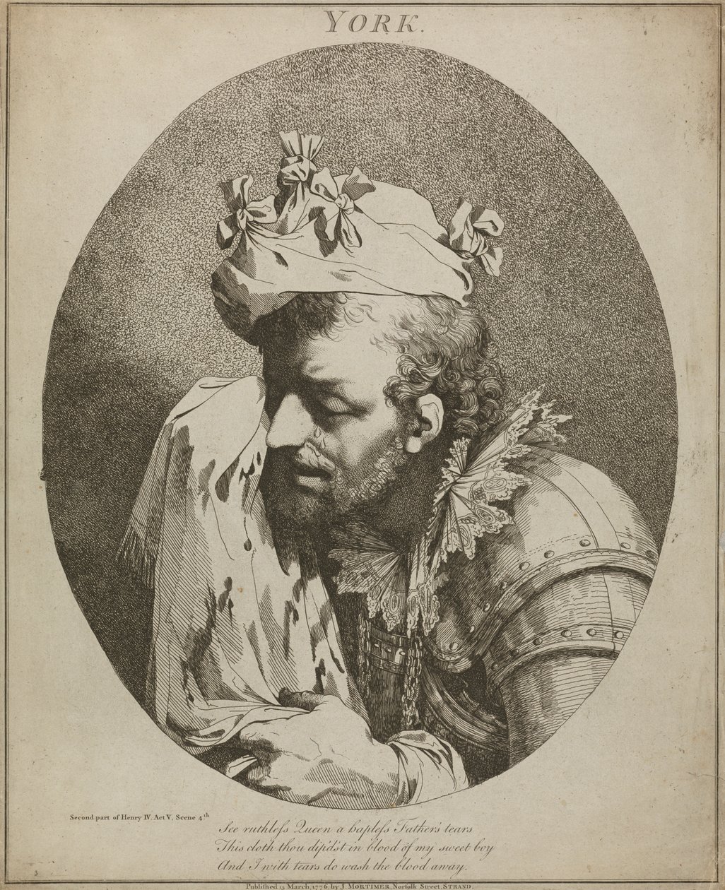 York, "Henry IV", Partie II, Acte V, Scène IV - John Hamilton Mortimer