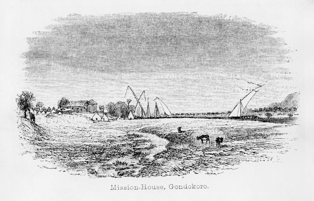 Maison de mission, Gondokoro, du 