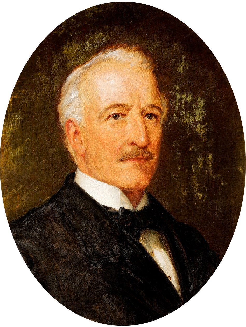 Baron Charles Conrad Adolphus du Bois de Ferrières, député libéral de Cheltenham (1880-85), c.1885-1900 - John Hanson Walker