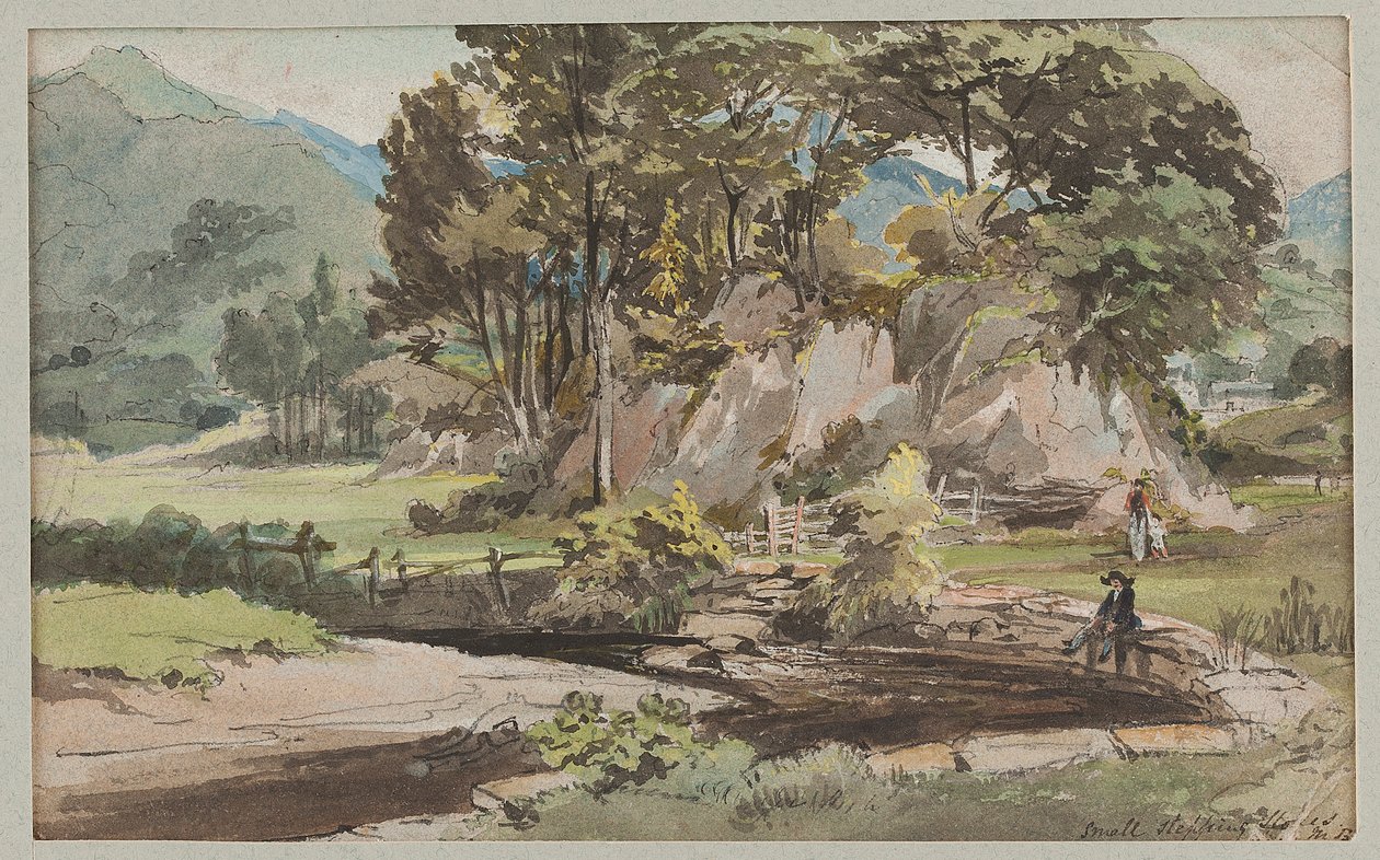 Un jardin à Brathay, 1812 - John Harden