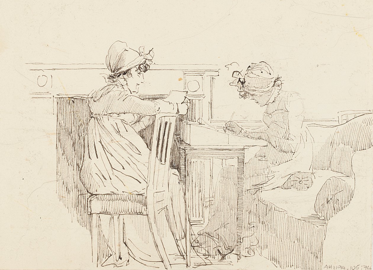 Près de la cheminée - John Harden