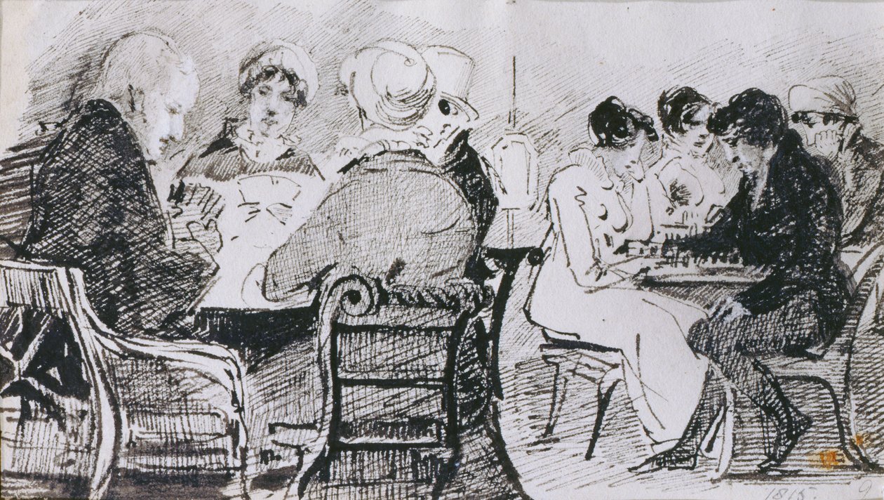 Cartes et échecs, 1815 - John Harden