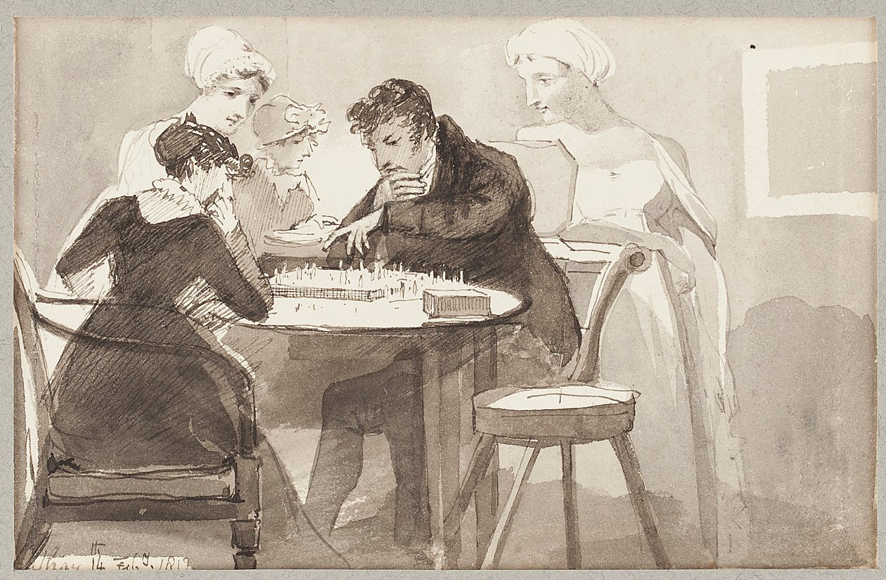 Échecs, 1812 - John Harden