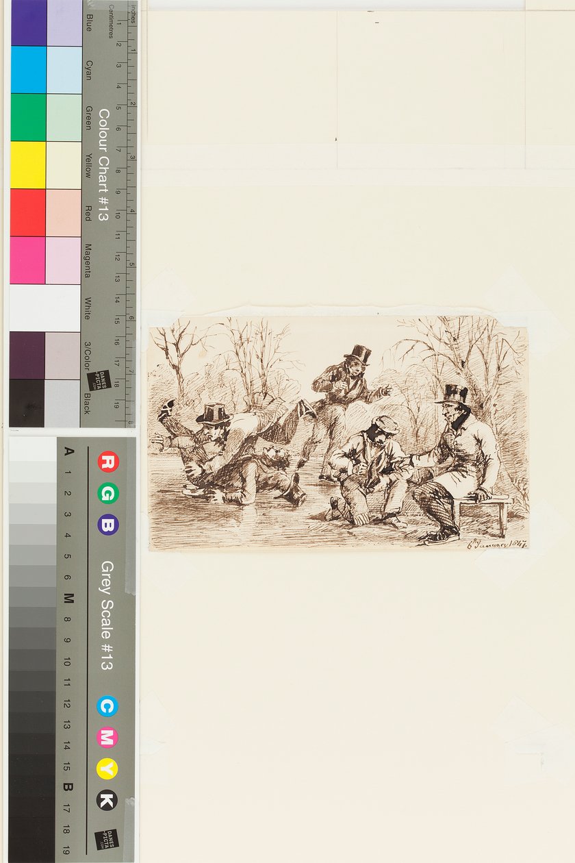 Patinage sur glace, 6 janvier 1847 - John Harden