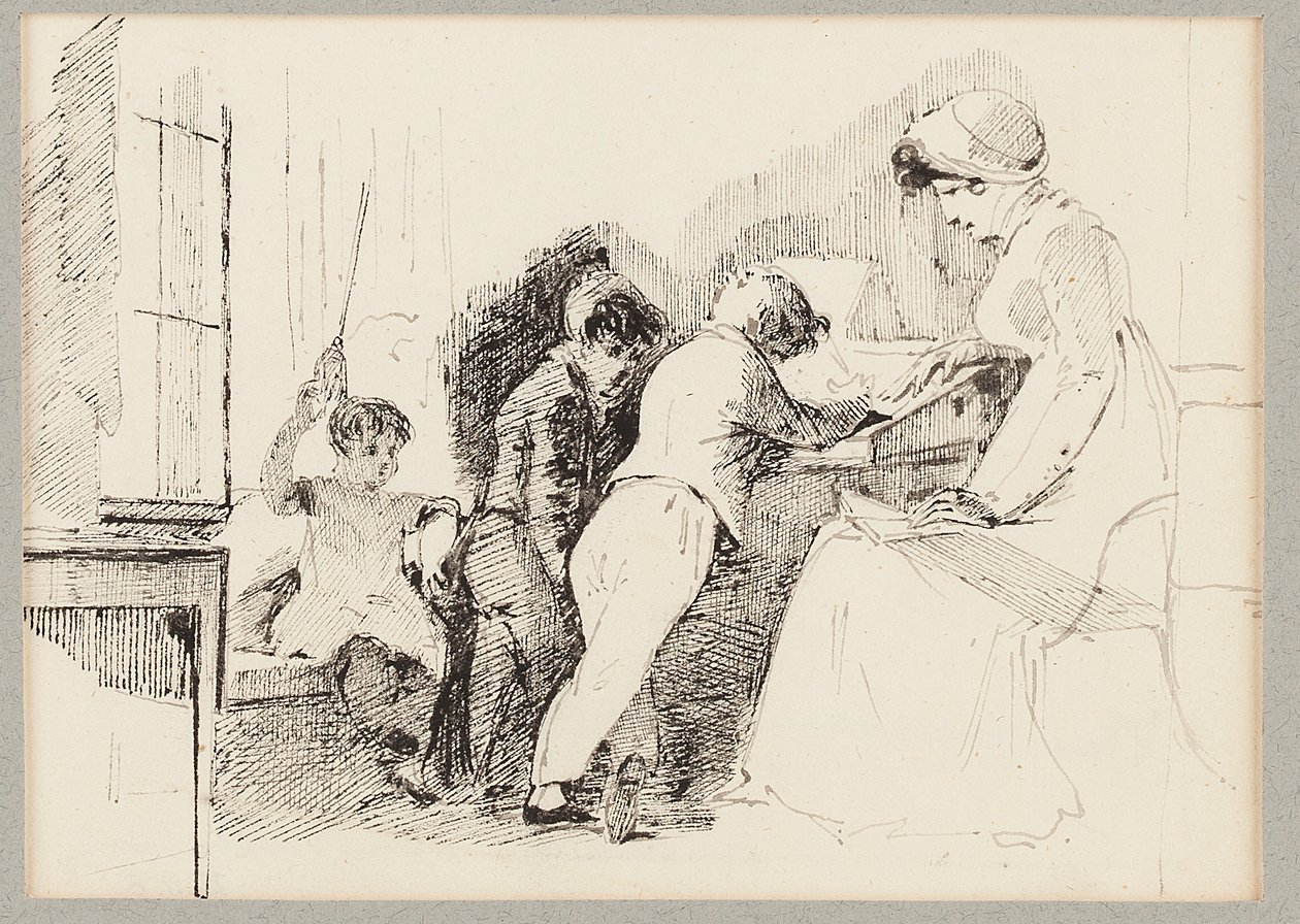 Jessy, Robert, Joseph et Sophie, 1818 - John Harden