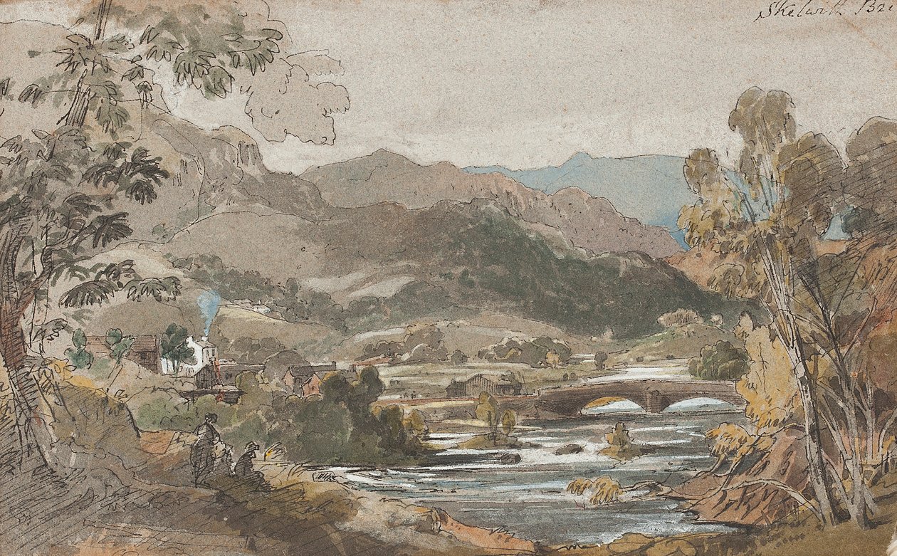 Skelwith Bridge, 1812 - John Harden