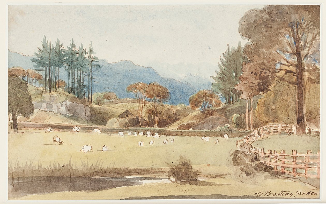 Vue sur Langdale, Lake District, Cumbria, 1831 - John Harden