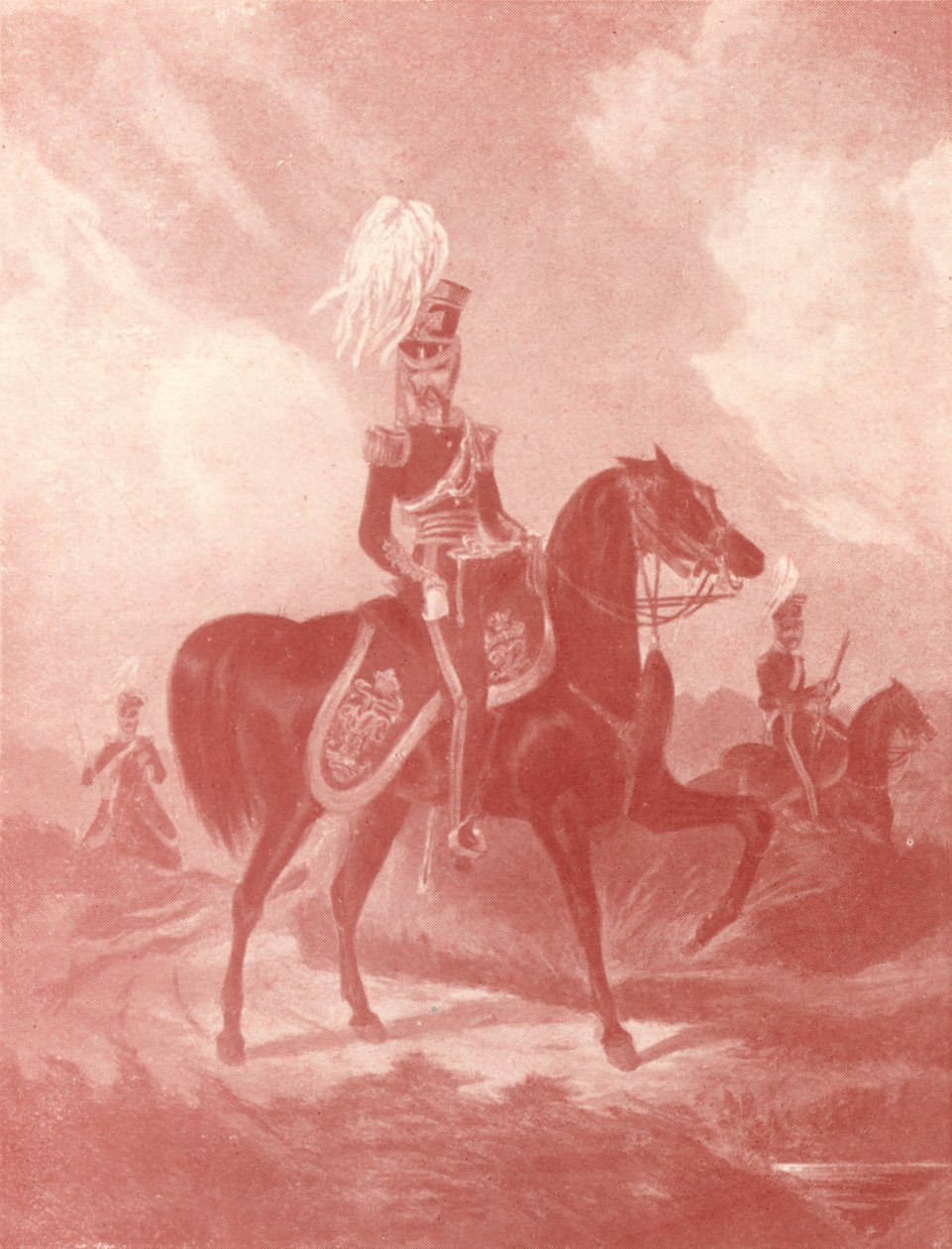 Officier, 13e Dragons légers, vers 1820-1870, 1909 - John Harris Junior