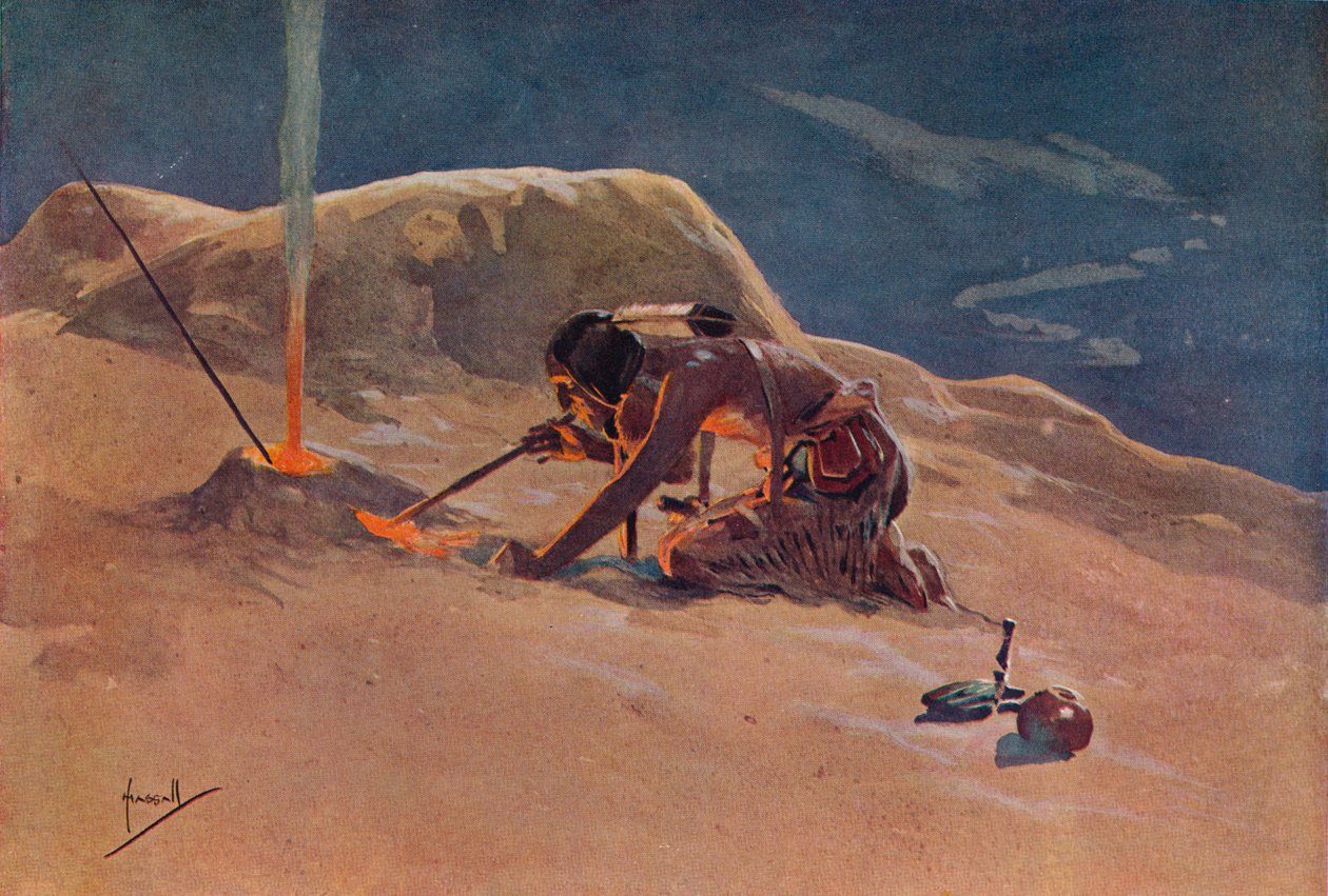 La Forge, début du 20ème siècle 1914-1915 - John Hassall