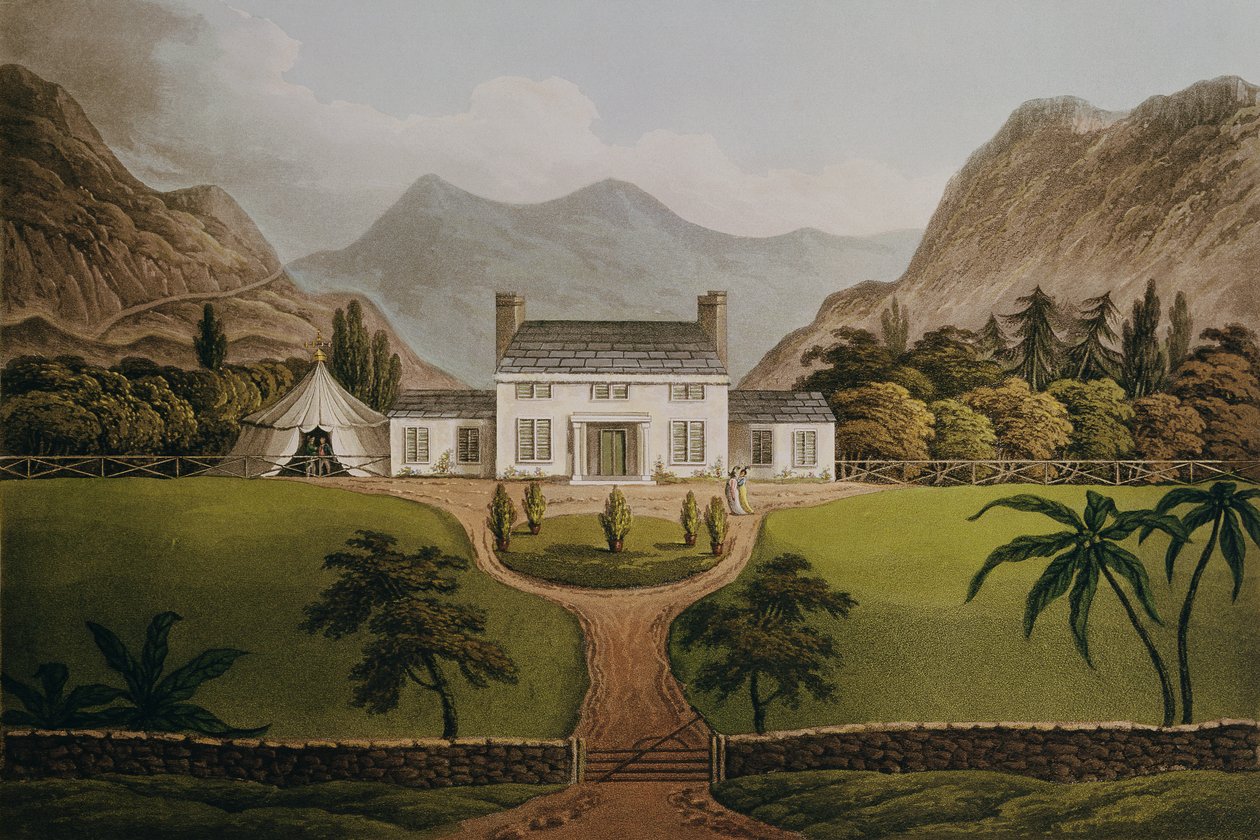 Mal-Maison de Bonaparte à Sainte-Hélène, 1821 - John Hassell