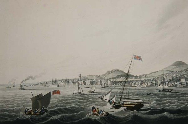 La ville de Dundee, publié par Smith & Elder - John Heaviside (after) Clark