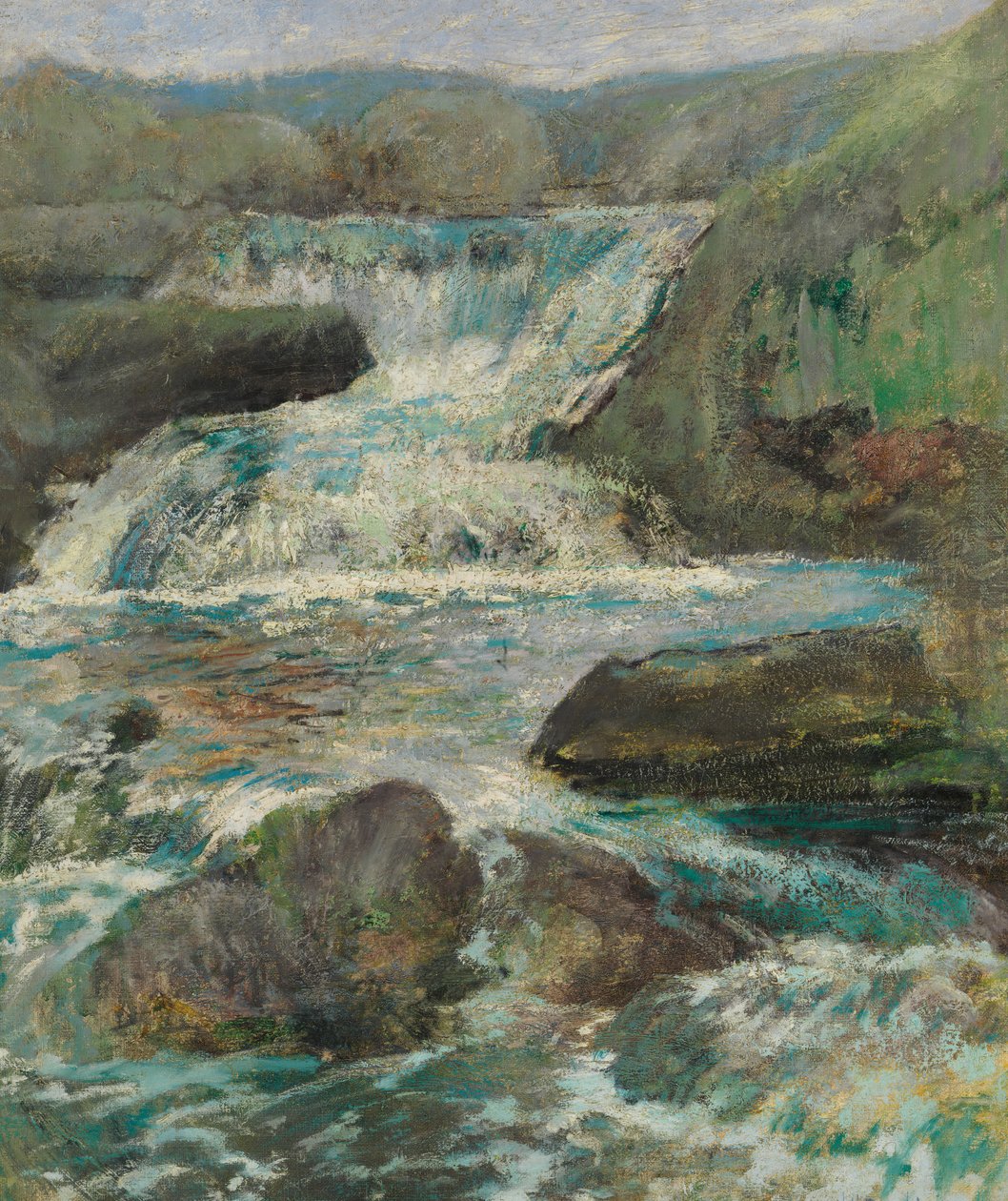 Chutes de Horseneck, vers 1889-1900 - John Henry Twachtman