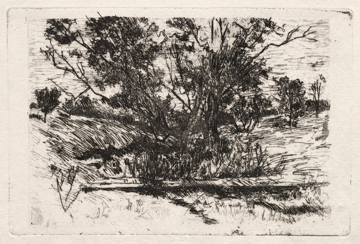 Paysage près de Cincinnati - John Henry Twachtman