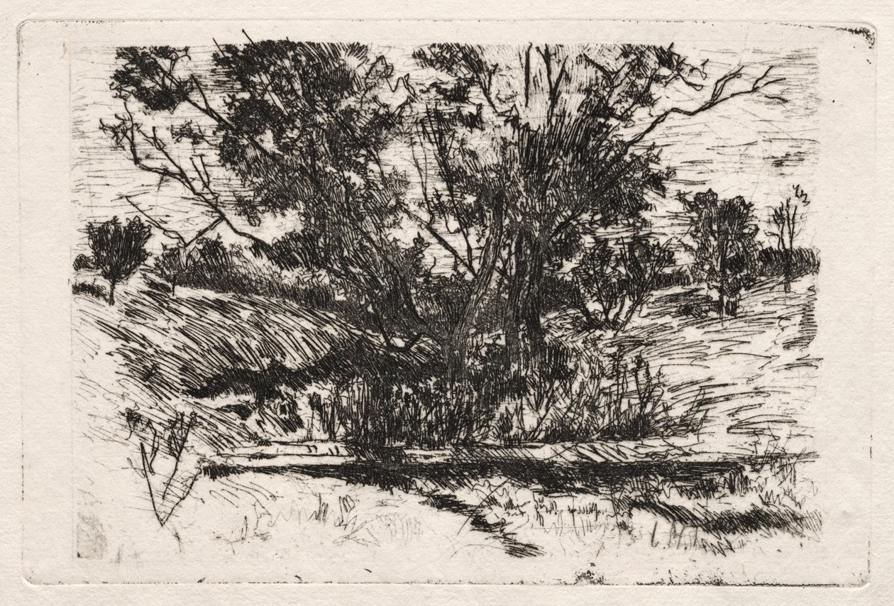 Près de Cincinnati, Ohio - John Henry Twachtman