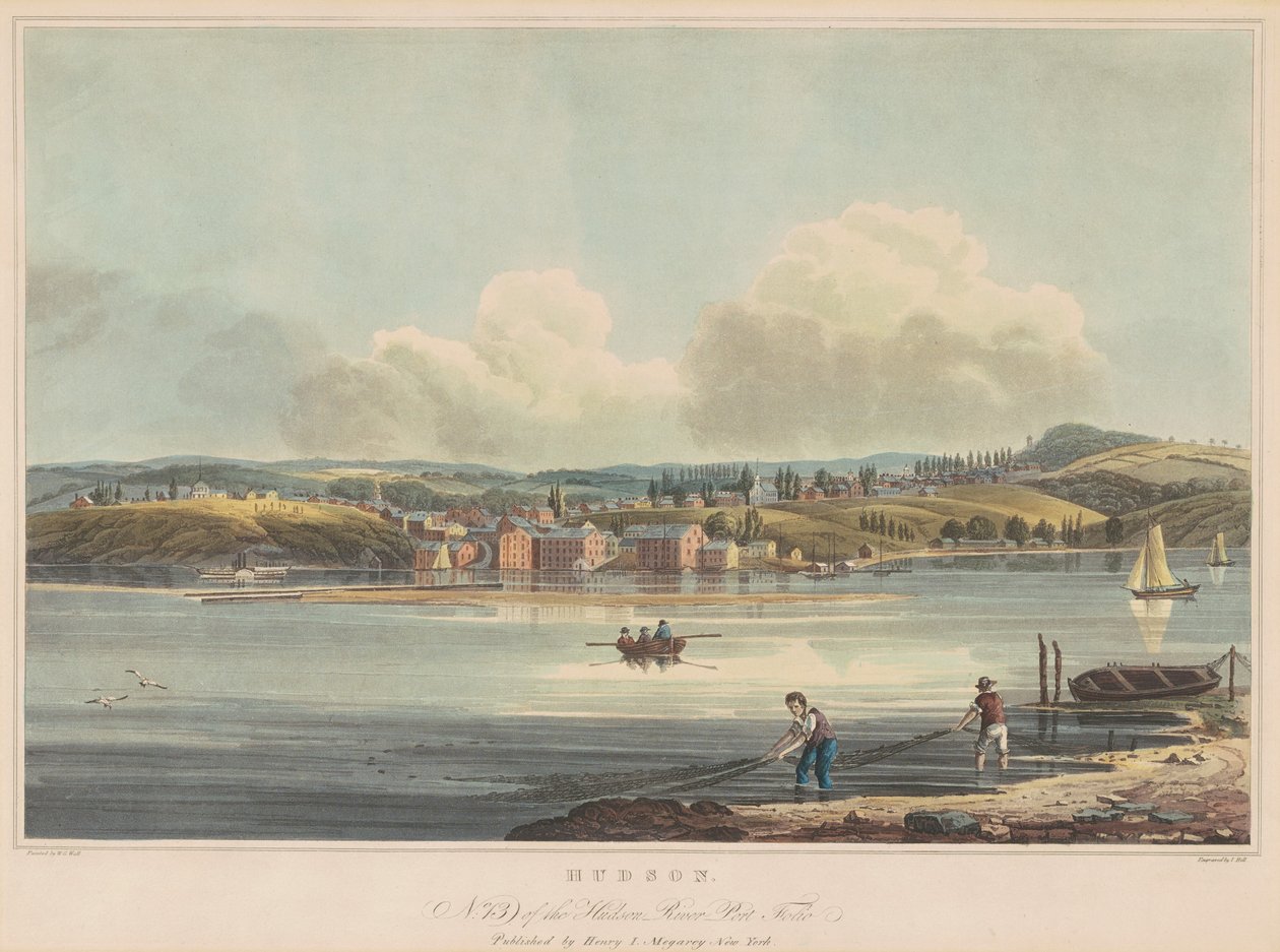 Hudson - John Hill, after William Guy Wall