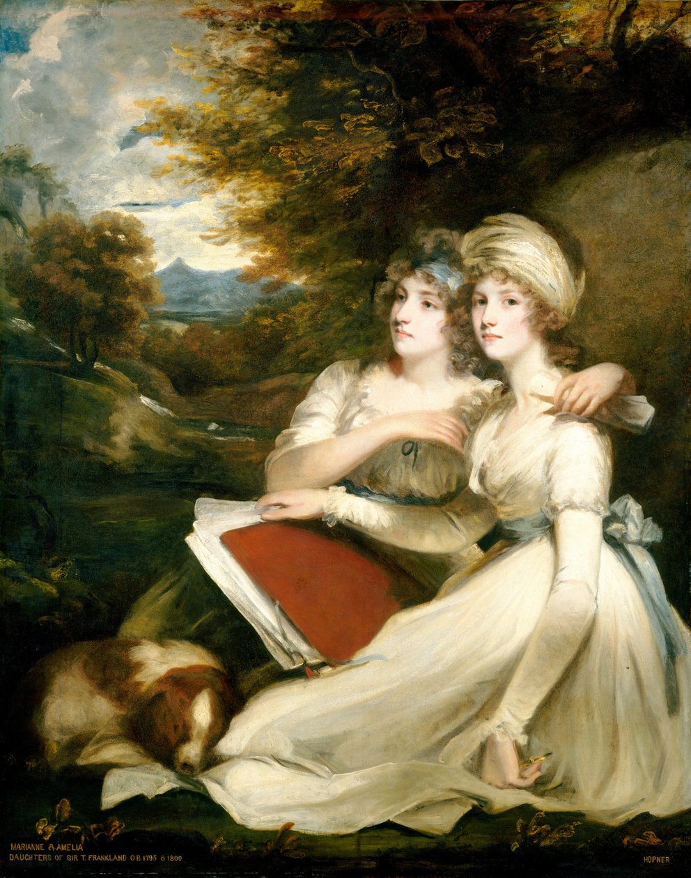 Les sœurs Frankland - John Hoppner