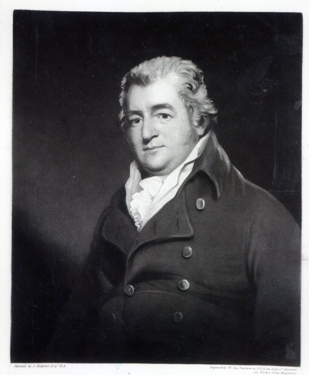 Walter Ramsden Fawkes, gravé par William Say - John Hoppner