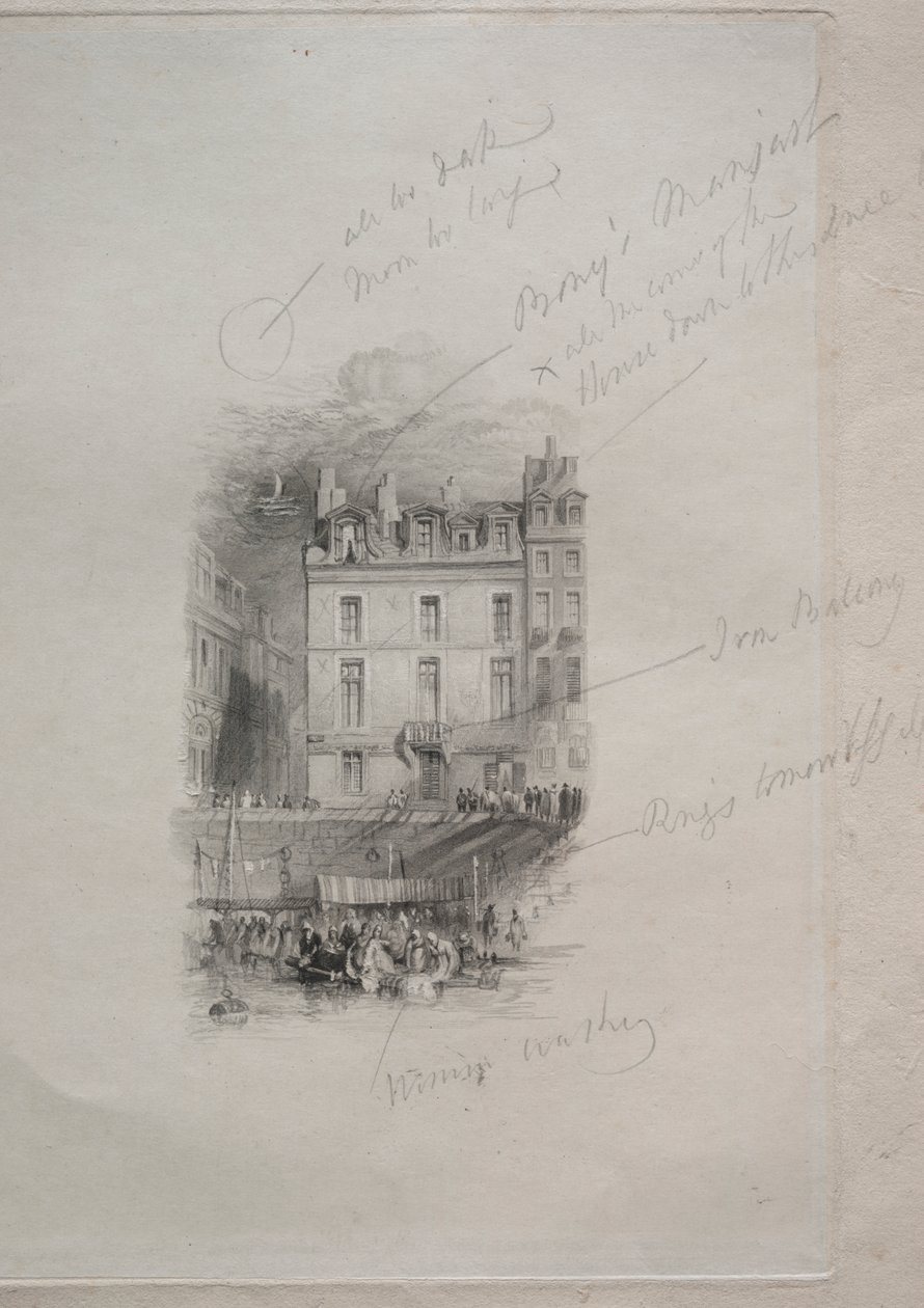Logement de Napoléon, Quai Conti - John Horsburgh