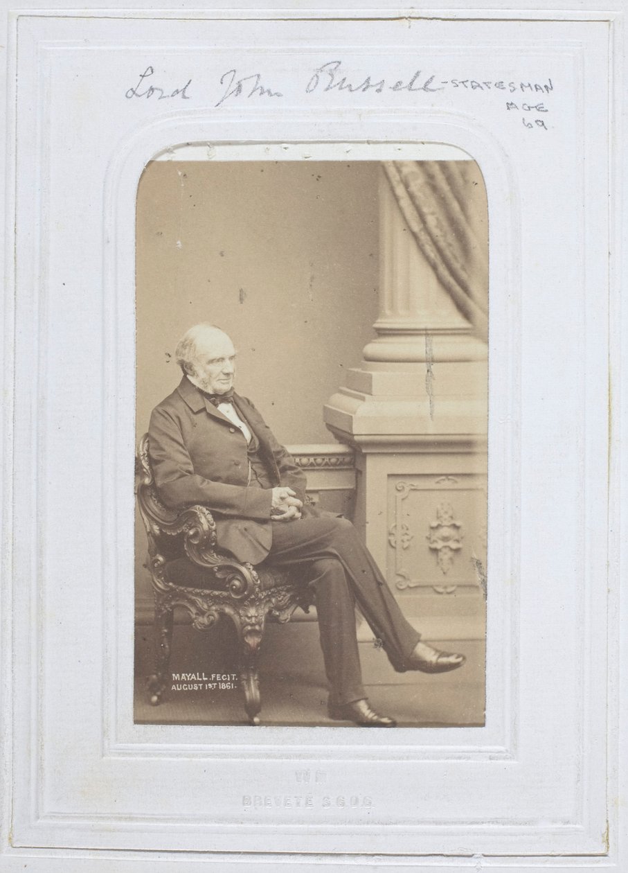 Lord John Russell - John Jabez Edwin Mayall