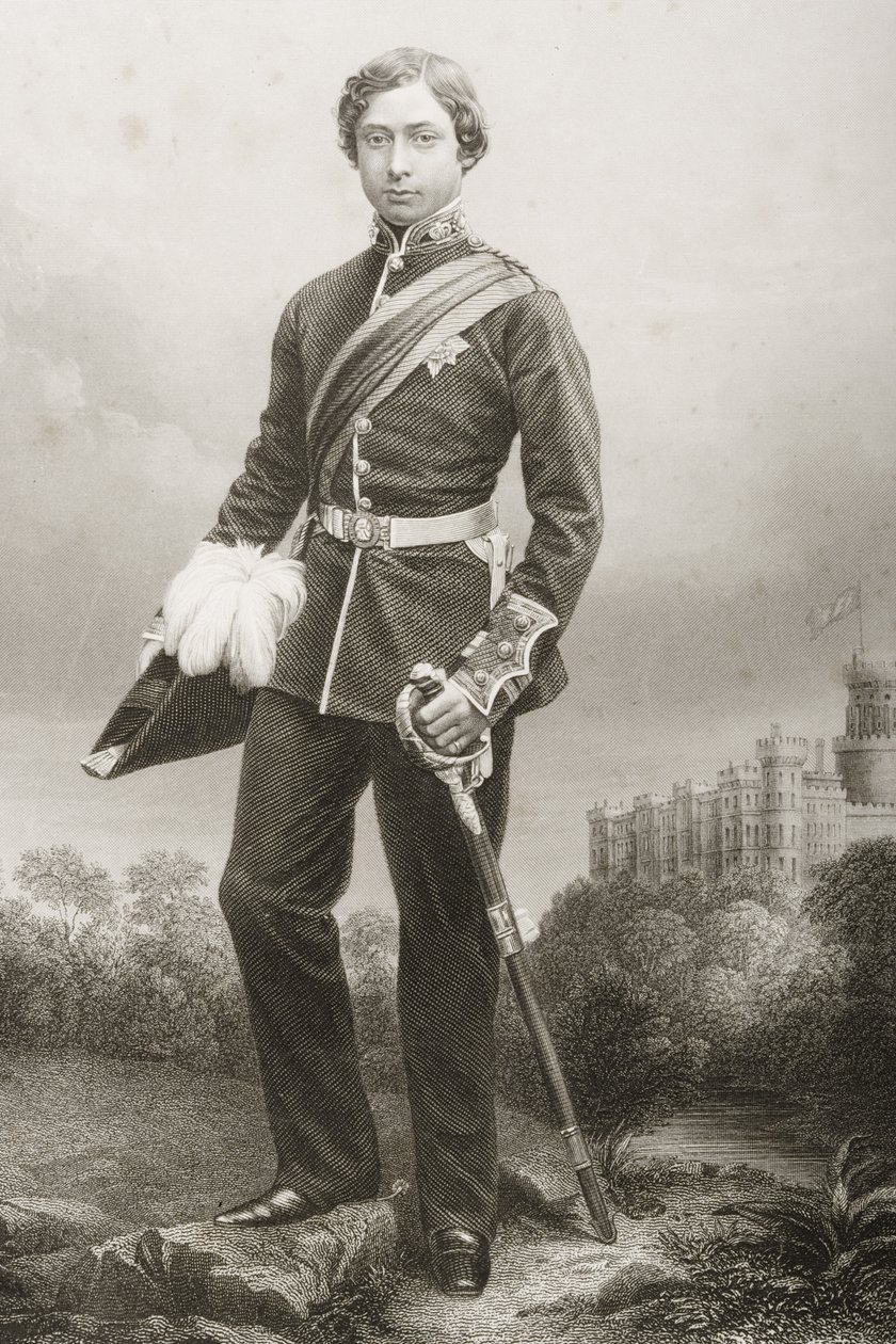 Albert Edward (1841-1910) gravé par D.J. Pound d
