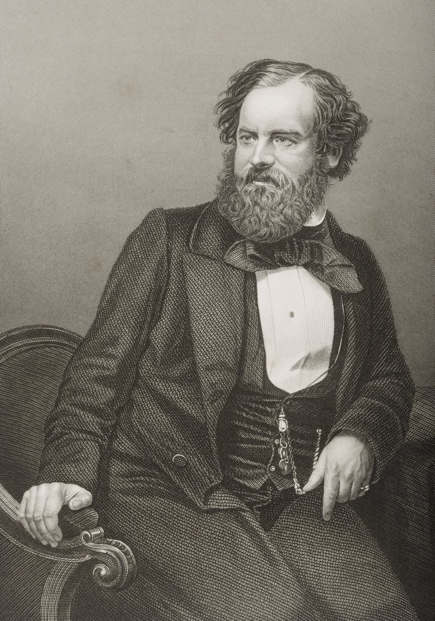 Albert Smith (1816-60) gravé par D.J. Pound d
