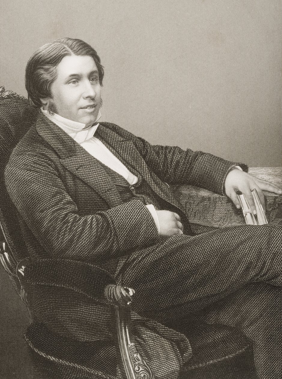 Charles Haddon Spurgeon (1834-92) gravé par D.J. Pound d