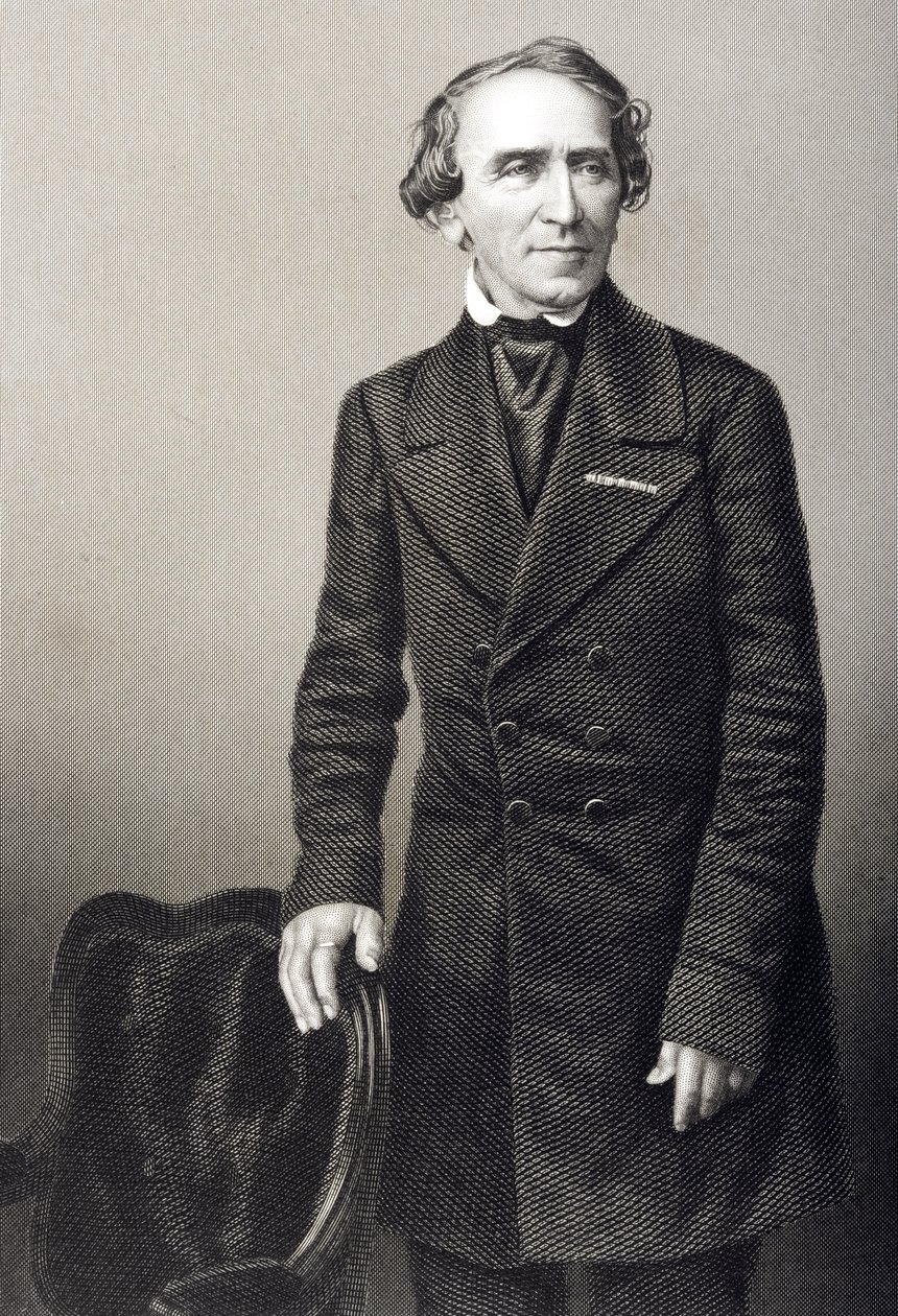 Giacomo Meyerbeer (1791-1864) gravé par D.J. Pound d