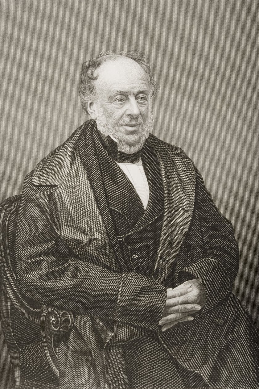 James Brownlow William Gascoigne-Cecil (1791-1868) 2e marquis de Salisbury, gravé par D.J. Pound d