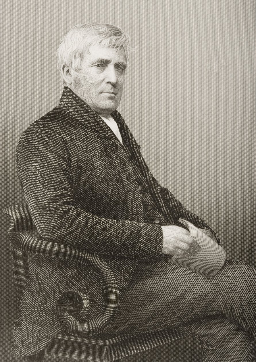 Joseph Sturge, gravé par D.J. Pound d