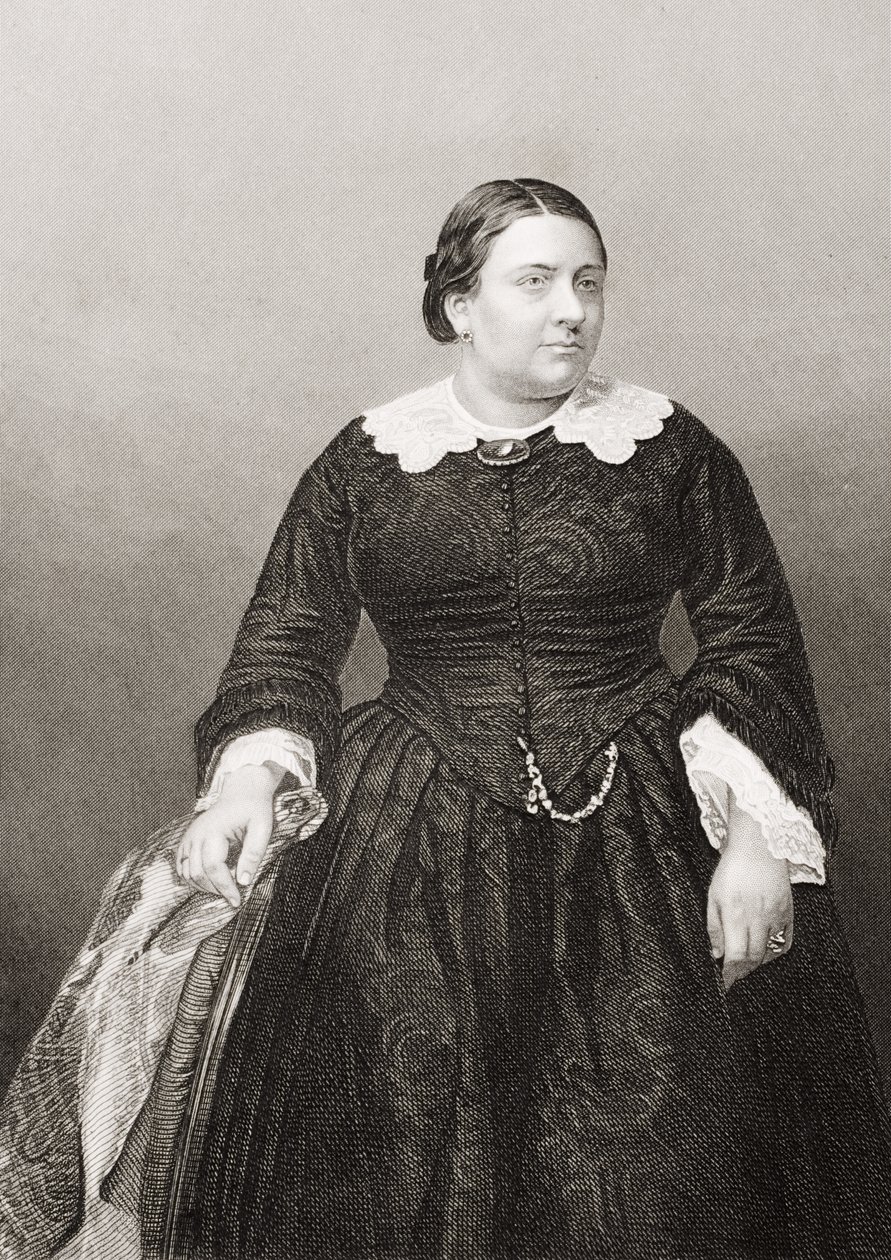 Madame Marietta Alboni (1824-94) gravée par D.J. Pound d