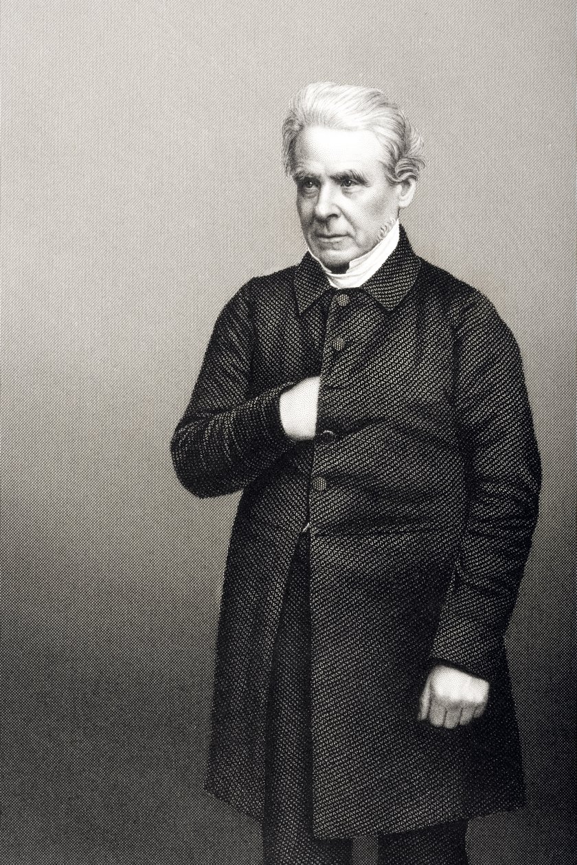 Révérend Thomas Dale (1797-1870) gravé par D.J. Pound d