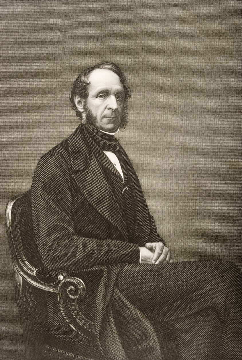Robert Grosvenor (1801-93) gravé par D.J. Pound d