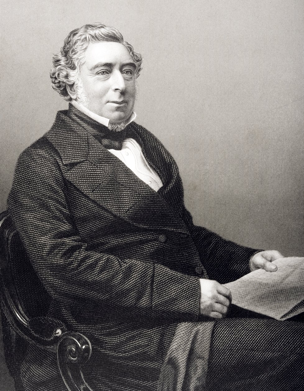 Robert Stephenson, gravé par D.J. Pound d
