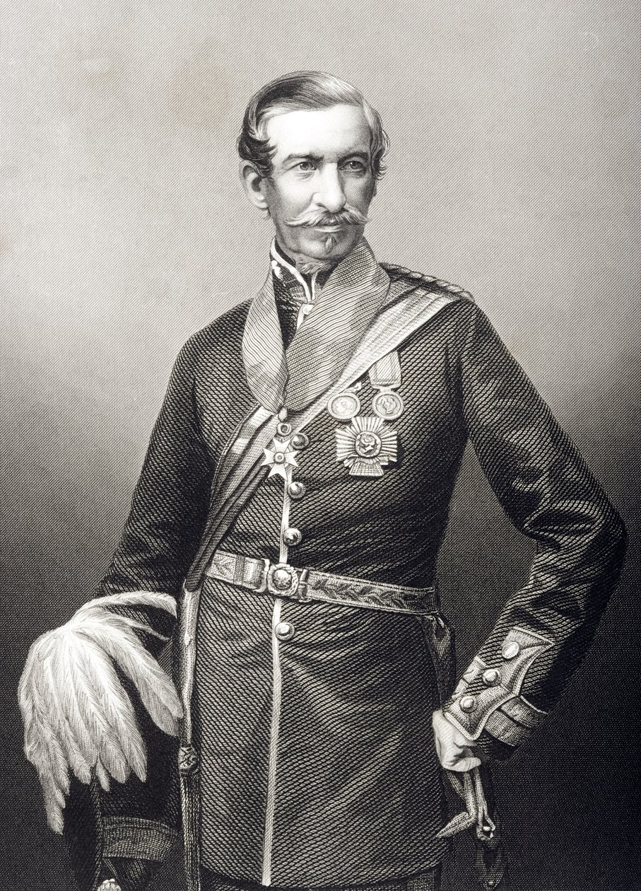 Sir Archdale Wilson (1803-74) gravé par D.J. Pound d