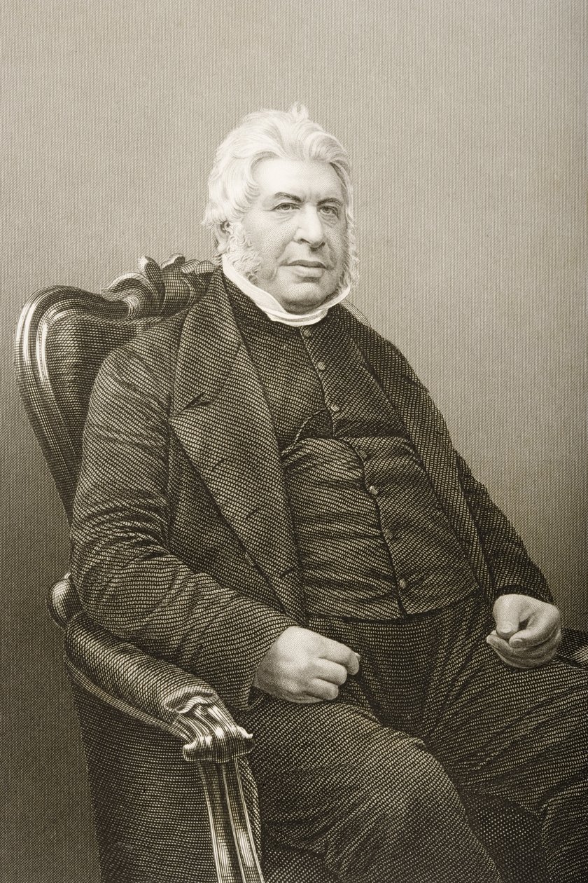 Walter Farquhar Hook (1798-1875) gravé par D.J. Pound d
