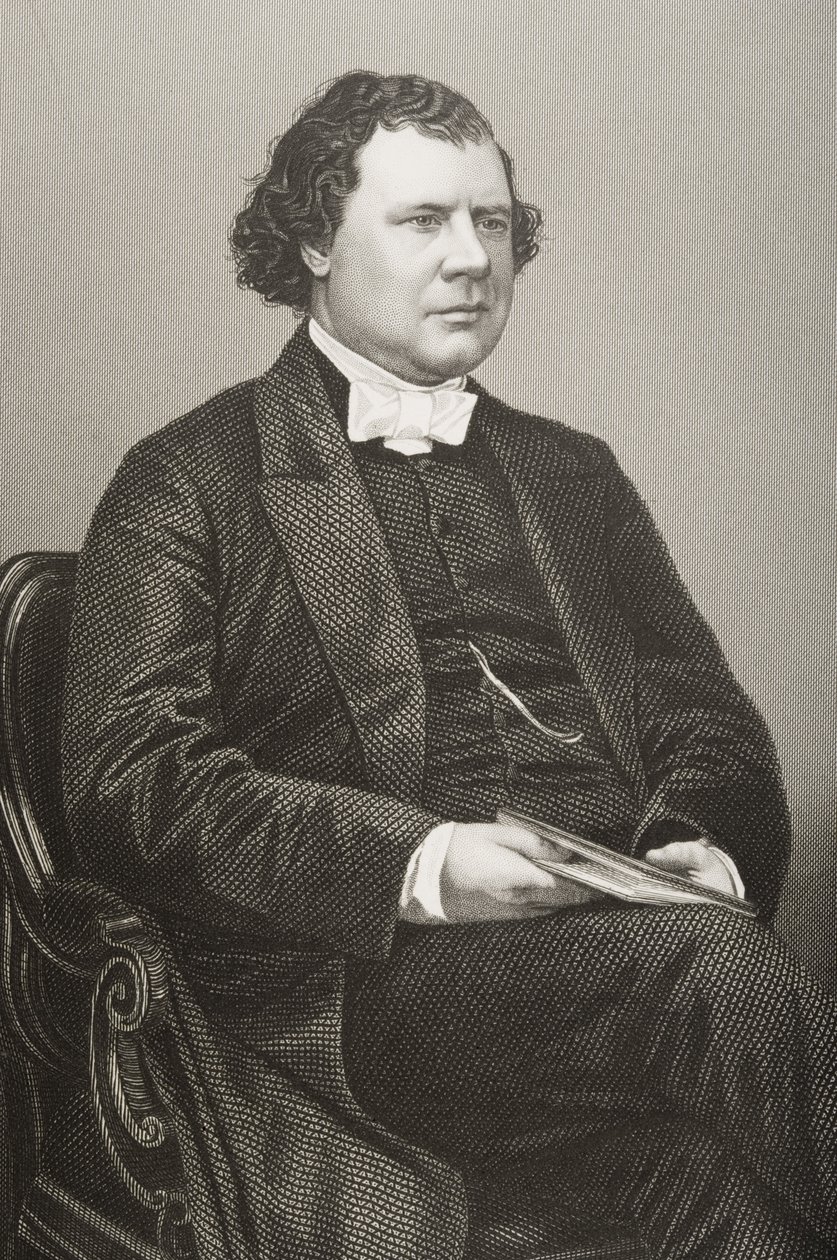 William Morley Punshon (1824-81) gravé par D.J. Pound d