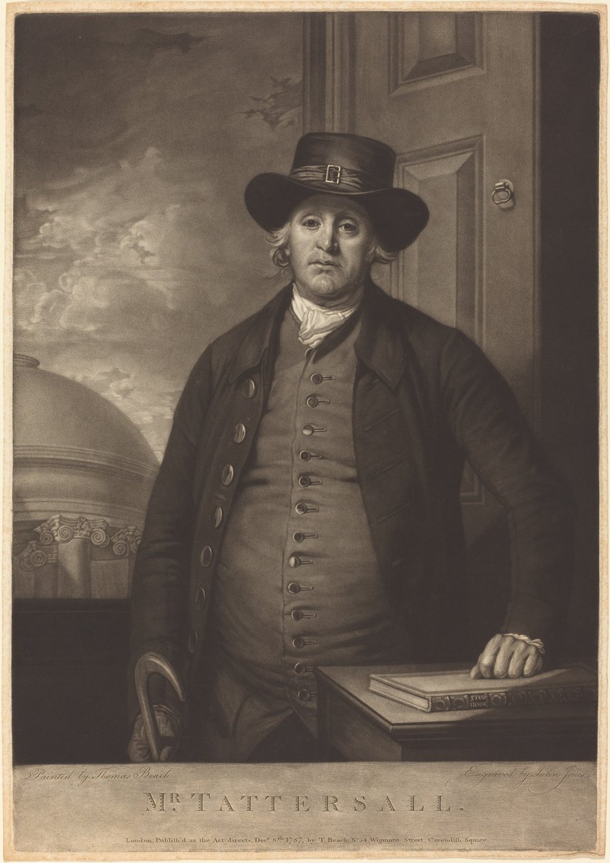 Richard Tattersall - John Jones after Thomas Beach