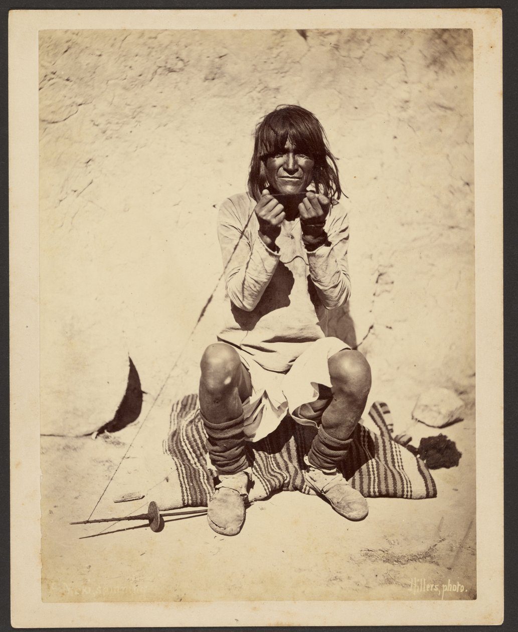 Une Moki filant - John K. Hillers