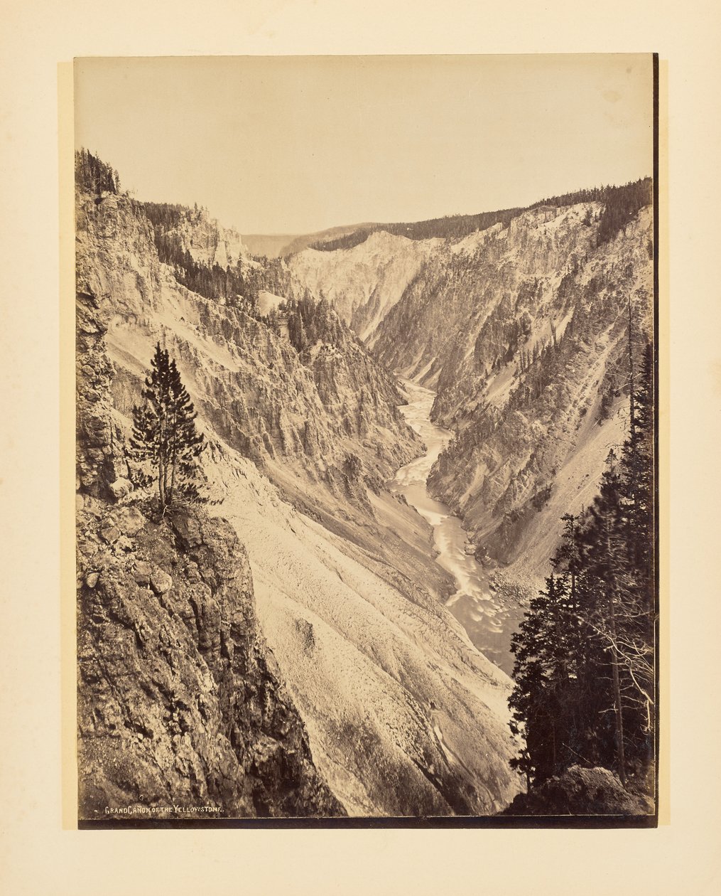 Grand Canyon de Yellowstone - John K. Hillers