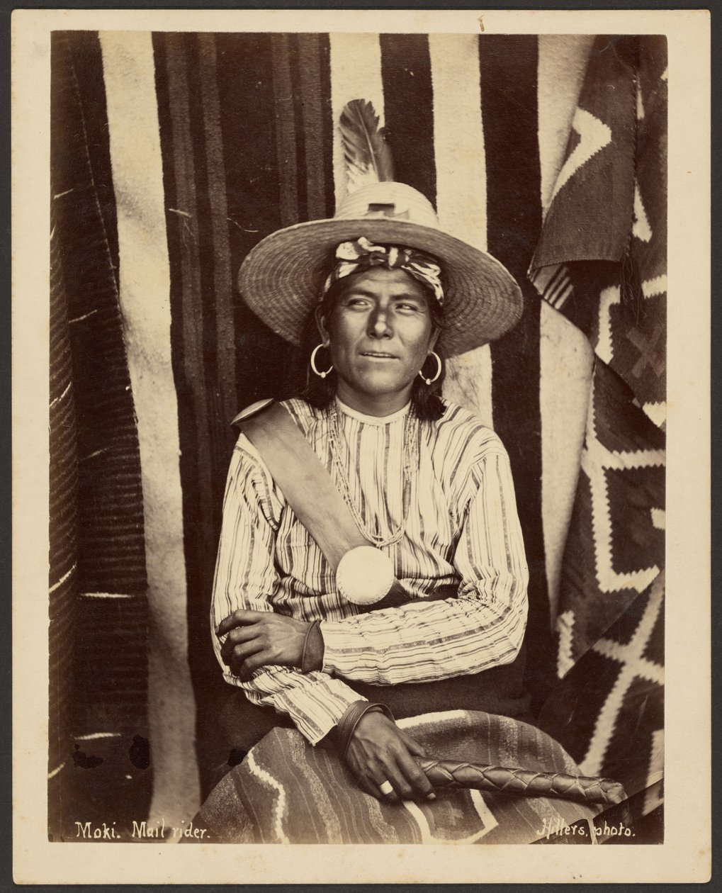 Cavalier postal Moki - John K. Hillers