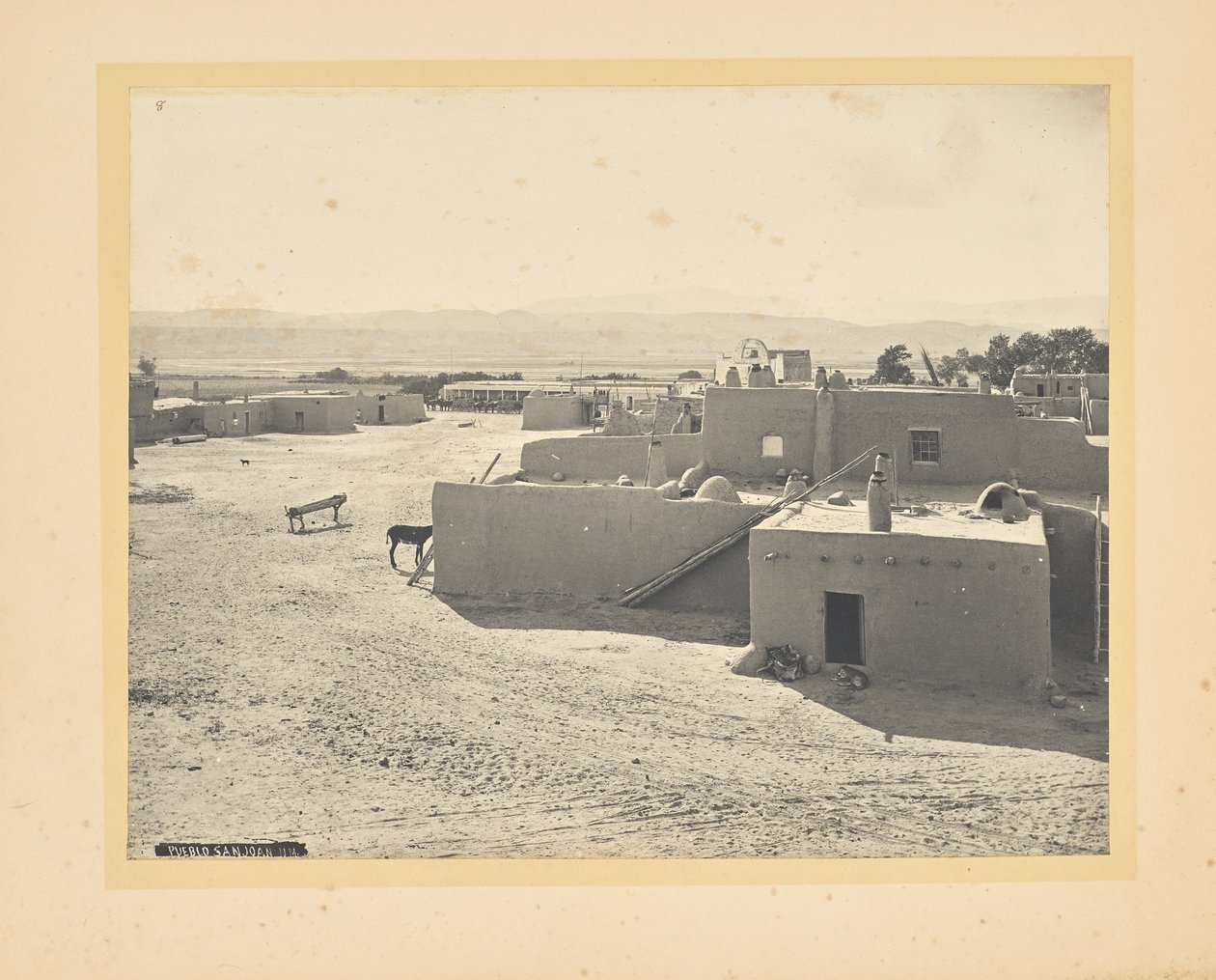 Village de San Juan, Nouveau-Mexique - John K. Hillers