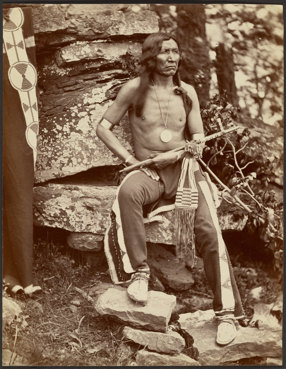 Yellow Bear, de la nation Muscogee à Okmulgee - John K. Hillers