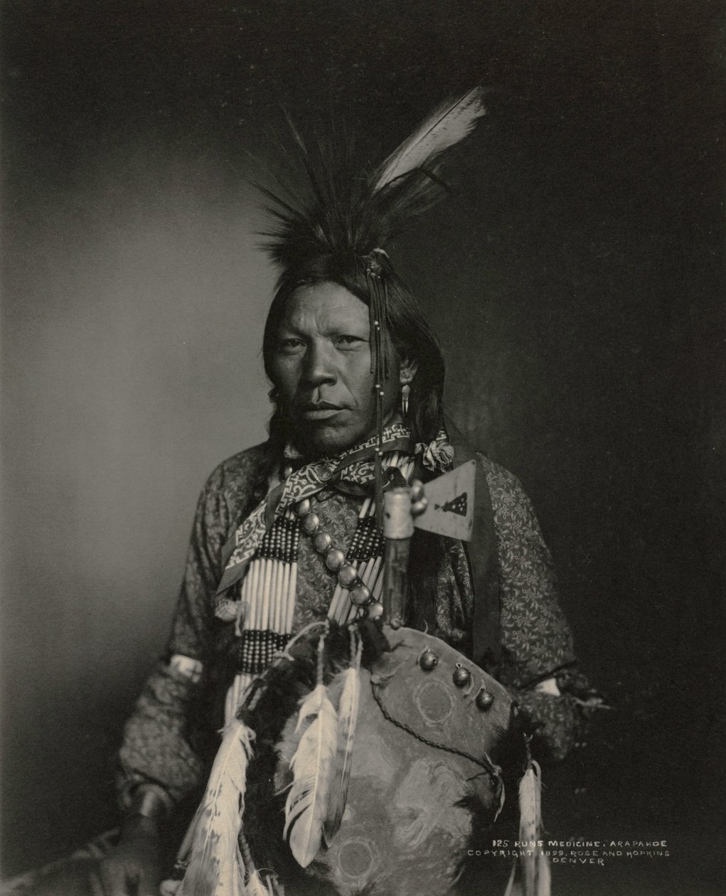 Runs Medicine, Arapahoe, 1898-1899 - John K. Rose