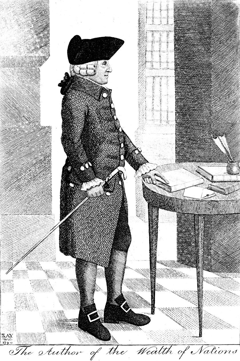 Adam Smith, philosophe et économiste écossais - John Kay
