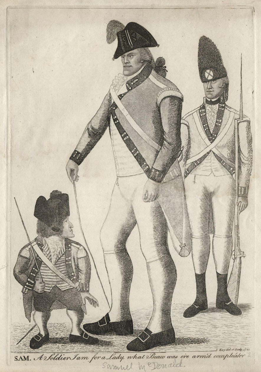 George ("Geordie") Cranstoun ; Samuel McDonald ; Homme inconnu par John Kay - John Kay